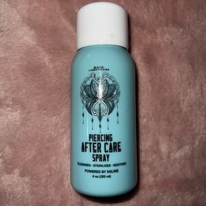 Piercing aftercare spray